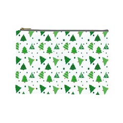 Christmas-trees Cosmetic Bag (large) by nateshop