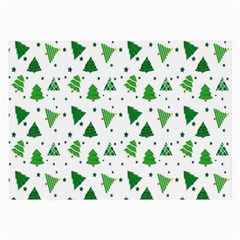 Christmas-trees Large Glasses Cloth (2 Sides) by nateshop
