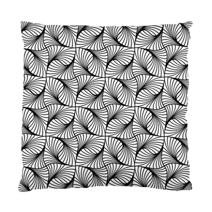 Abstract-gray Standard Cushion Case (One Side)
