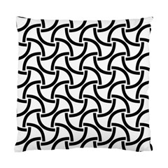 Background-black White Standard Cushion Case (one Side) by nateshop