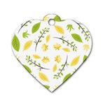Nature Dog Tag Heart (One Side)