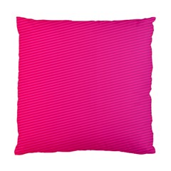 Pattern-pink Standard Cushion Case (one Side) by nateshop