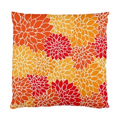 Background Colorful Floral Standard Cushion Case (two Sides) by artworkshop