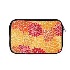 Background Colorful Floral Apple Macbook Pro 13  Zipper Case by artworkshop