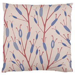 Floral Branches Plant Drawing Large Cushion Case (one Side) by artworkshop