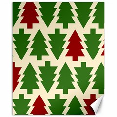  Christmas Trees Holiday Canvas 16  X 20  by artworkshop