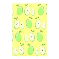 Apple Pattern Green Yellow Shower Curtain 48  X 72  (small)  by artworkshop