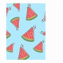 Watermelon-blue Small Garden Flag (two Sides) by nateshop