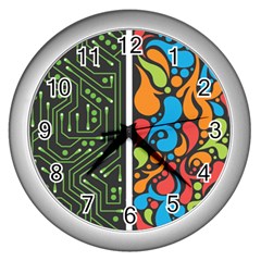 Maintaining Physical Brain Wall Clock (silver)
