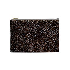 Coffee-beans Cosmetic Bag (medium) by nateshop