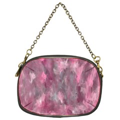 Abstract-pink Chain Purse (one Side) by nateshop