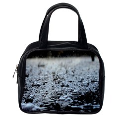 Rain Drops Water Liquid  Classic Handbag (one Side) by artworkshop