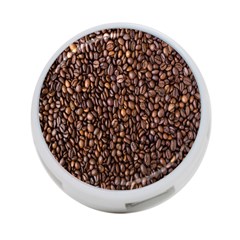 Coffee Beans Food Texture 4-port Usb Hub (one Side) by artworkshop