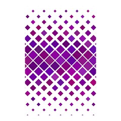 Pattern-box Purple White Shower Curtain 48  X 72  (small)  by nateshop