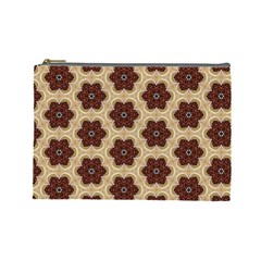 Pattern-flower Cosmetic Bag (large) by nateshop