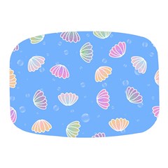 Seashell Clam Pattern Art Design Mini Square Pill Box by Amaryn4rt
