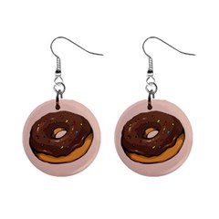 Donut Mini Button Earrings by flowerland