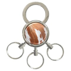 Horse Coat Animal Equine 3-ring Key Chain by artworkshop