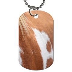 Horse Coat Animal Equine Dog Tag (two Sides) by artworkshop