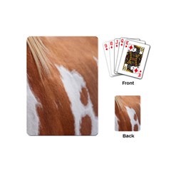 Horse Coat Animal Equine Playing Cards Single Design (mini) by artworkshop
