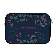 Merry Christmas Holiday Pattern  Apple Macbook Pro 17  Zipper Case by artworkshop
