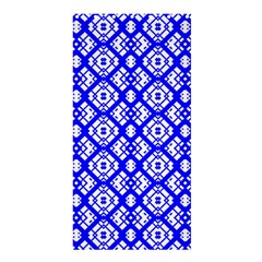 Portuguese Tiles Vibes Plaids Shower Curtain 36  X 72  (stall)  by ConteMonfrey