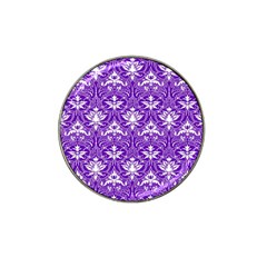 Purple Lace Decorative Ornament - Pattern 14th And 15th Century - Italy Vintage  Hat Clip Ball Marker by ConteMonfrey