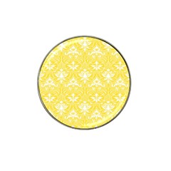 Yellow Lace Decorative Ornament - Pattern 14th And 15th Century - Italy Vintage  Hat Clip Ball Marker by ConteMonfrey