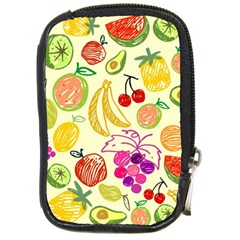 Seamless-fruit Compact Camera Leather Case by nateshop