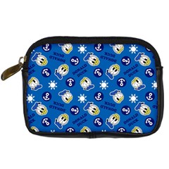 Illustration Duck Cartoon Background Digital Camera Leather Case by Sudhe