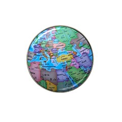 Globe World Map Maps Europe Hat Clip Ball Marker (10 Pack) by Jancukart