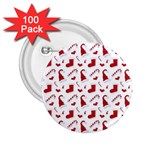 Christmas Template Advent Cap 2.25  Buttons (100 pack) 