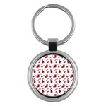 Christmas Template Advent Cap Key Chain (Round)