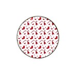 Christmas Template Advent Cap Hat Clip Ball Marker (10 pack)