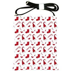 Christmas Template Advent Cap Shoulder Sling Bag by Amaryn4rt