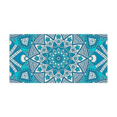 Mandala Blue Yoga Headband by zappwaits