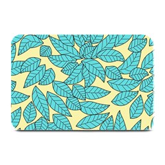 Illustration Sheets Dry Leaves Print Pattern Plate Mats