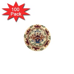 Vintage Antique Plate China 1  Mini Magnets (100 Pack)  by Ravend