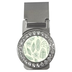 Banana Leaves Draw  Money Clips (cz)  by ConteMonfrey