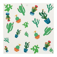 Among Succulents And Cactus  Banner And Sign 3  X 3  by ConteMonfrey