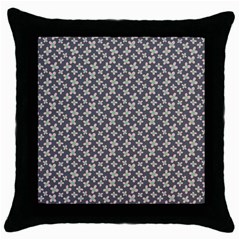 Little Spring Blossom  Throw Pillow Case (black) by ConteMonfrey