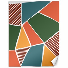 Geometric Colors   Canvas 12  X 16  by ConteMonfrey