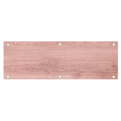 Pink Wood  Banner And Sign 6  X 2  by ConteMonfrey