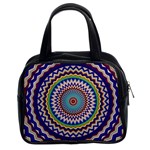 Kaleidoscope Geometric Circles Classic Handbag (Two Sides)