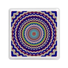 Kaleidoscope Geometric Circles Memory Card Reader (square)