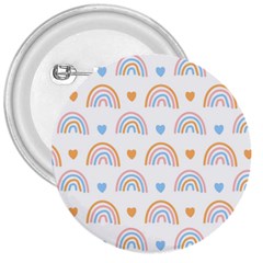 Rainbow Pattern   3  Button by ConteMonfreyShop