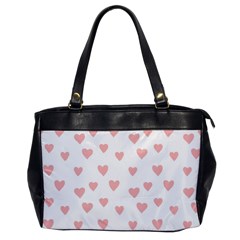 Small Cute Hearts   Oversize Office Handbag by ConteMonfreyShop