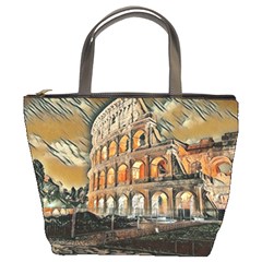 Colosseo Italy Bucket Bag by ConteMonfrey