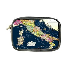 Map Italy Blue Coin Purse by ConteMonfrey