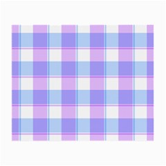 Cotton Candy Plaids - Blue, Pink, White Small Glasses Cloth